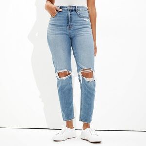 American Eagle High-Waisted mom jeans